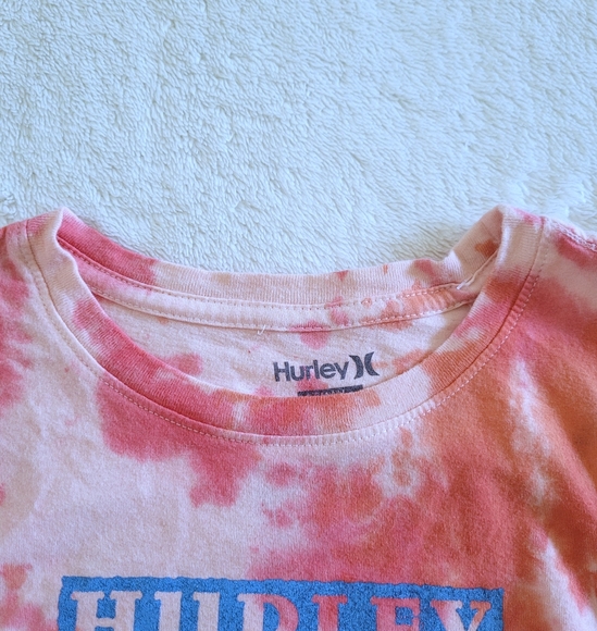 Hurley🌊 Tie Dye Cropped Tee👕 - NWT - Picture 3 of 11